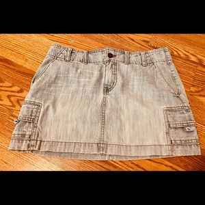 Y2K 2000 Jean mini shirt made by American rag. Size 3 excellent condition